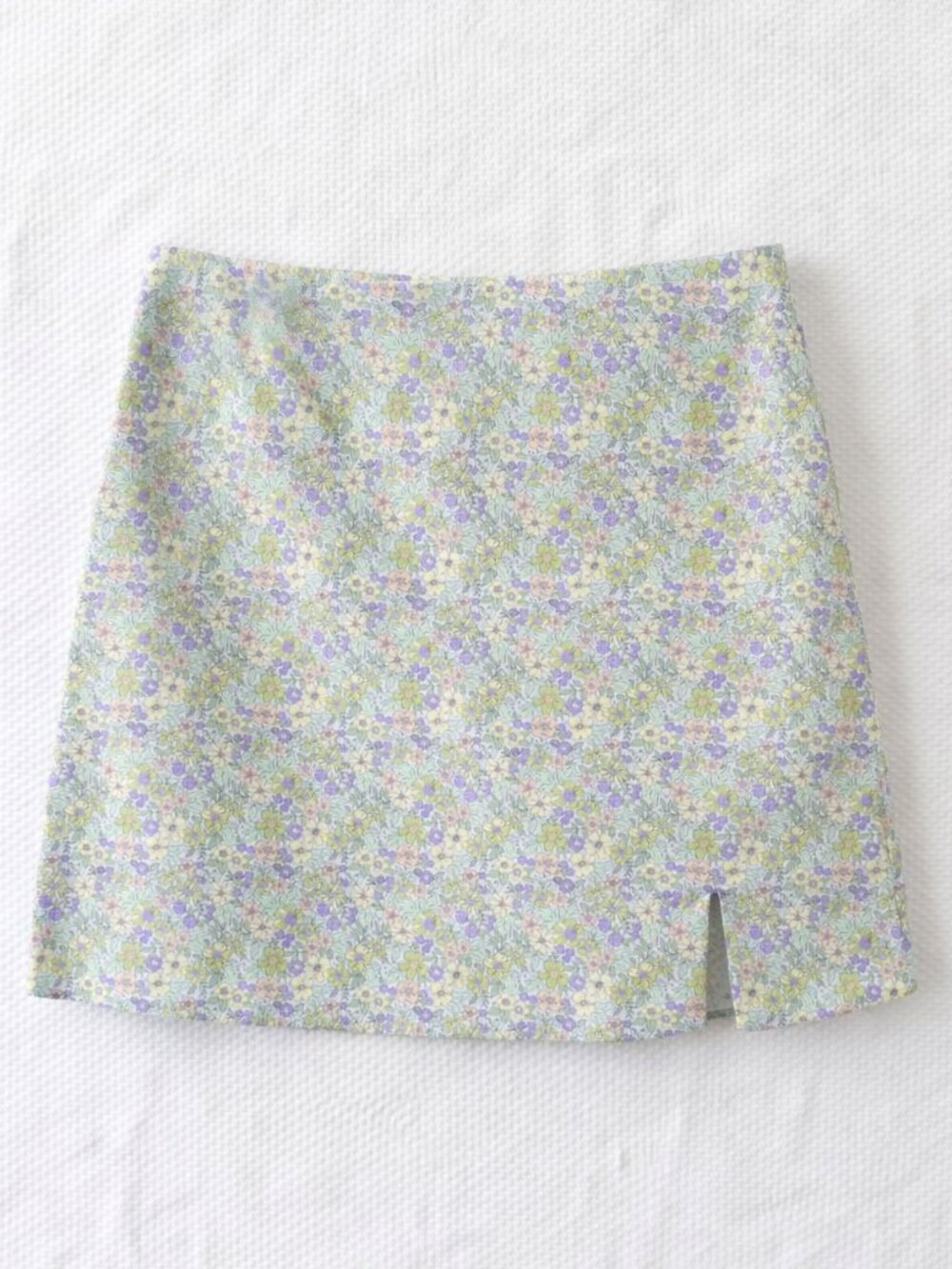 NEW Glamorous Floral Cotton Summer A-Line Skirt • NWT • Size 6 - Small - Picture 2 of 9
